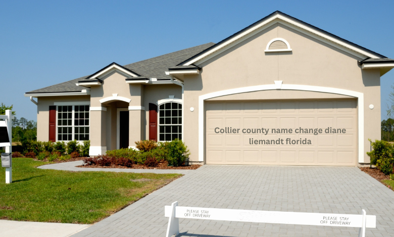 collier county name change diane liemandt florida